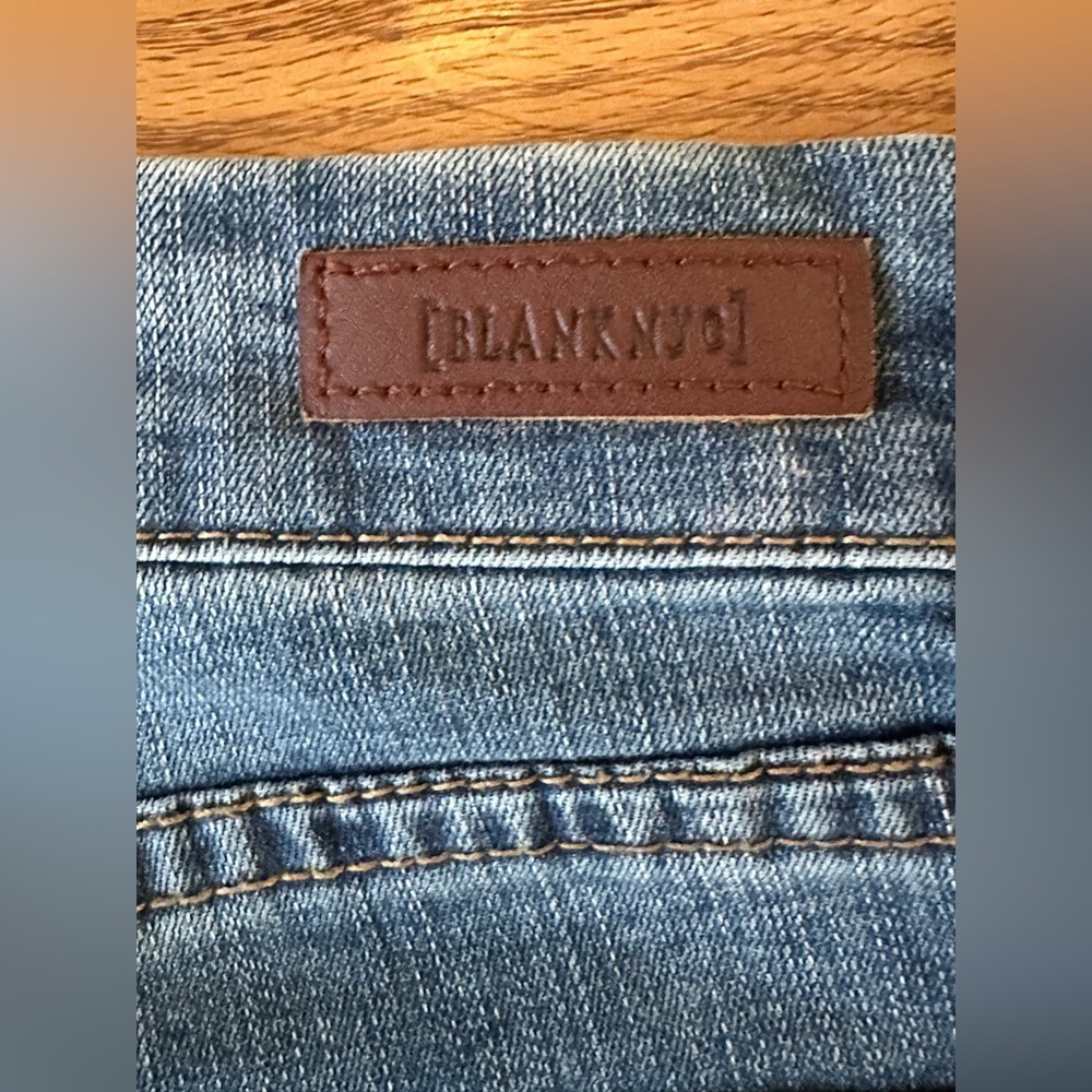 BlankNYC Skinny Classique Size 28 Light Dark Shade Denim Jeans. Inseam 26” - Picture 2 of 5